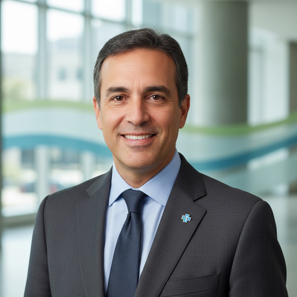 About professional headshot for mateo garcia an accomplished healthcare leader at goodhealth hmo